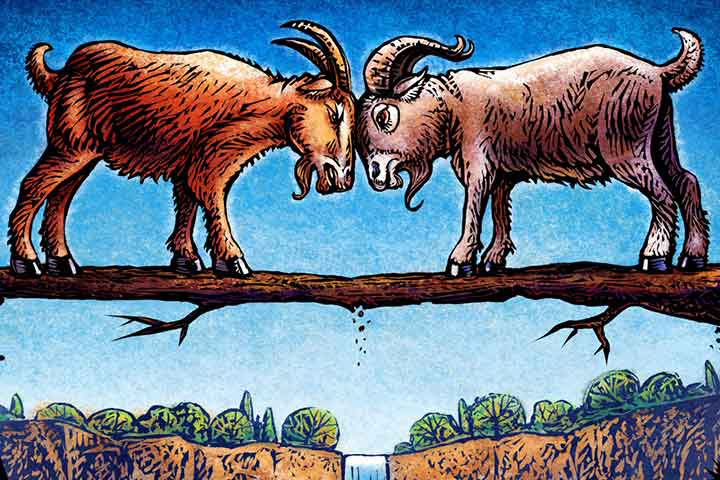 The Two Goats Story 5 câu chuyện ngụ ngôn bằng Tiếng Anh