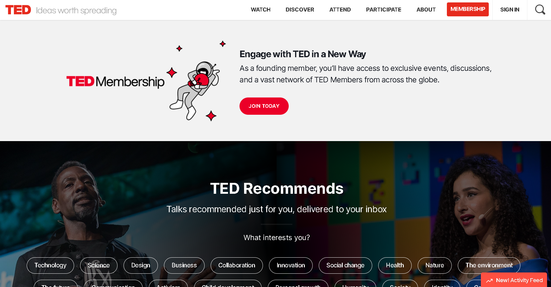 TED-Luyện nghe tiếng anh online free 