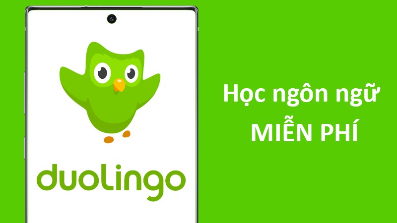 phần mềm tự học tiếng anh giao tiếp tại nhà Duolingo